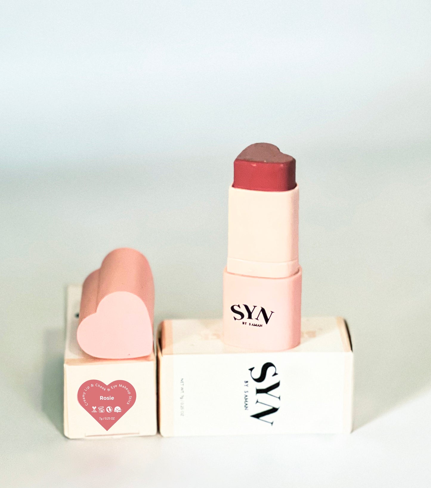 Heart Blush Stick (Rosie)